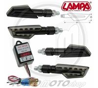 LAMPA CICLON KIT 4 FRECCE LED OMOLOGATE + RELE INTERMITTENZA