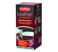 Kit Pulizia Sedili Pelle Auto CARPLAN CONNOISSEUR Spray e Crema Cura Protezione