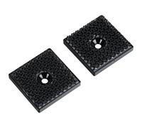 Clips Duotec auto-accoppianti, foro centrale, set 2 pz - 30x30 mm