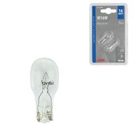 LEV5 12V Lampada Con Zoccolo Vetro - W16w - 16W - W2 1X9 5D - 2 Pz - D/Blister