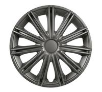 Lampa Copricerchi auto 4 pz - verniciati Tech-One Nero Dark - Ø 16"