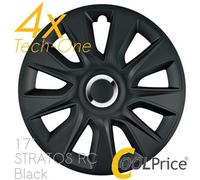 SET 4 COPRICERCHI COPPETTE UNIVERSALI 17' BORCHIE LANCIA Y FIAT PANDA 500 POLO