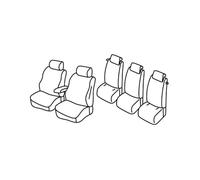 Lampa Coprisedili Superior - Nero/Blu - compatibili per Ford C-Max (11/10>03/20)