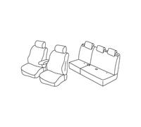 Lampa Coprisedili Superior - Nero/Grigio - compatibili per Ford Ecosport (02/18>)