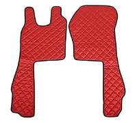 Coppia tappeti in Skeentex - Rosso - compatibile per Scania R Serie 6 (09/09>08/