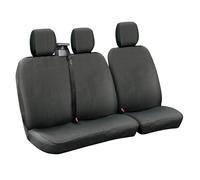 Set fodere coprisedili universali per furgone Dots-2 nero/grigio
