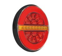 Fanale posteriore O-Led Dynamic 3 funzioni 12/24V omologato - Sinistro