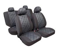 Graffio Basic-Fit, set fodere coordinate in jacquard, universali - Antracite