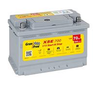 Lampa Gran Pree XSE700 Batteria 12V - Gran Pree Start-Stop EFB - 70 Ah - 600 A