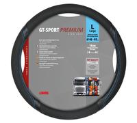 Coprivolante camion GT-Sport nero/blu in TPE taglia L 46-48cm