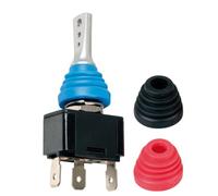 Lampa Interruttore a leva con cuffie intercambiabili, 12-24V, max 20 A