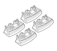 LAMPA - Kit Attacchi Renault Koleos 08> (no Railing)