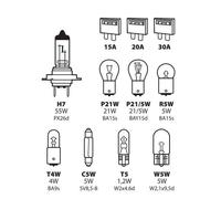 LEXD Kit Lampade Di Ricambio 11 Pz Alogena H7 - 12V