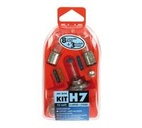 LEXD Kit Lampade Di Ricambio 11 Pz Alogena H7 - 12V