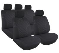 Kit completo coprisedili fodere auto universali poliestere Kupra. Grigio