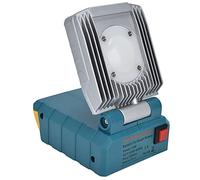 Lampa LED lavoro portatile a batteria 10W campeggio con lanterna d'emergenza