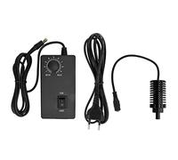 Lampa LED per microscopio Klanata - Faretto coassiale industriale ad alta luminosità - Luce per microscopio in fibra ottica - AC100V-240V - Spina USA - Φ8mm (Φ8mm regolamento europeo)