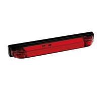 Luce a led ingombro camion camper 24V rosso 155x22mm