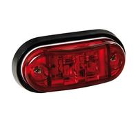 Lampa Luce ingombro a 2 Led, 24V - Rosso 8483