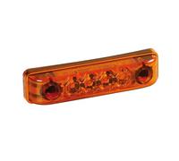 Lampa Luce perimetrale a 4 Led, 24V - Arancio