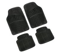 Lampa Set 4 pezzi tappetini auto universali Mirage Edition 2 sportivi in gomma nera 72x49