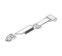 Set 2 cinghie posizioni 1 e 3 per porta bici posteriori