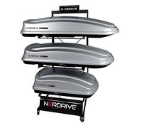 LMXR Espositore Con Ruote Per 3 Box Tetto