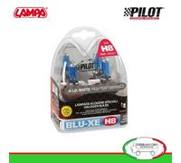 Lampa Pilot 57942 - KIT 2 Lampade Lampadine ALOGENE BLU-XE H8 12V 35W PGJ19-1