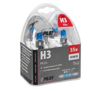 Lampa Pilot 58182 - KIT 2 LAMPADE ALOGENE BLU - XE H3 12V 55W 12 V 55 W PK22s