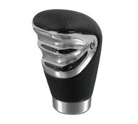 Lampa Pomello Cambio Universale "KROM" Nero in Alluminio Cromato e Pelle