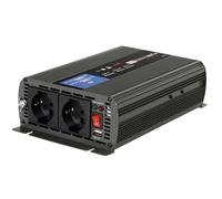 Inverter trasformatore di corrente 24V-230V 1000/2000W + schuko