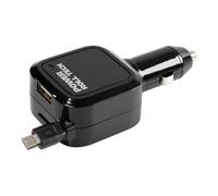 Caricabatteria Micro Usb con 1 porta Usb - Fast Charge - 3100 mA - 12/24V
