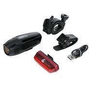 Power, set fanale anteriore + posteriore a Led, ricaricabili USB