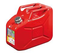 Premium, tanica carburante in metallo auto camper jeep camion - 10 litri - Rosso