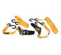 LAMPA - Pro-Safe, set 2 nastri tensori con cricchetto a doppio gancio “S” - 5...