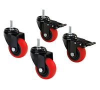 Lampa Set 4 ruote per display carrellabili