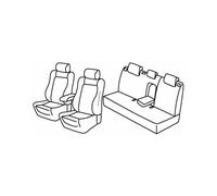 Lampa Set Coprisedili Superior - Grigio/Nero - Compatibile con Toyota Auris 5p (12/12>03/19) - Toyota Auris Touring Sports (10/13>05/15)