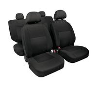 Set fodere coprisedili universali auto Linear nero