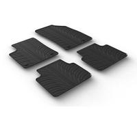 Set tappeti su misura in gomma - compatibile per Opel Crossland X (06/17>09/...