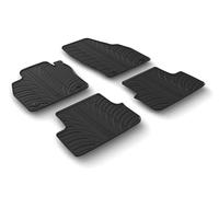 24529 - Set tappeti su misura in gomma - compatibile per Opel Karl (12/14>12/