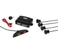 SET 4 SENSORI DI PARCHEGGIO POSTERIORI NERI CON DISPLAY DIGITALE PER AUTO LAMPA