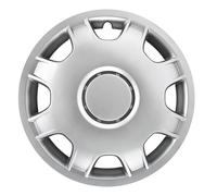 COPRICERCHI 15" UNIVERSALI GRIGI BORCHIA BOMBATURA MAGGIORATA PER CAMPER FURGONI