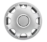 COPRICERCHI 15" UNIVERSALI GRIGI BORCHIA BOMBATURA MAGGIORATA PER CAMPER FURGONI