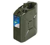 Tanica carburante tipo militare in metallo auto camper jeep camion - 10 litri