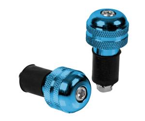 LAMPA Terminali manubrio SU-4 blu