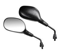 COPPIA SPECCHIETTI RETROVISORI MOTO OMOLOGATI SPECCHI M10x1,25 SNODO REGOLABILE