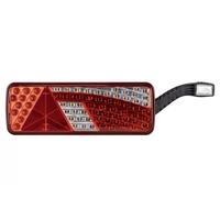 LAMPA TYLNA LAMIRO 69+6 LED Z TRÓJKĄTEM I OBRYSEM PRAWA