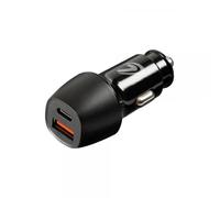 Lampa Usb Power Tec, caricabatteria 2 porte Usb Ultra Fast Charge 18W 12/24V
