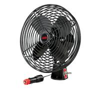 LAMPA -Ventilatore per auto o camion, in metallo Ø 8” - 24V presa accendisigari.