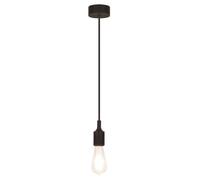 Lampa wisząca industrialna E27 1x60W kolor czarny 1412 Roxy Rabalux